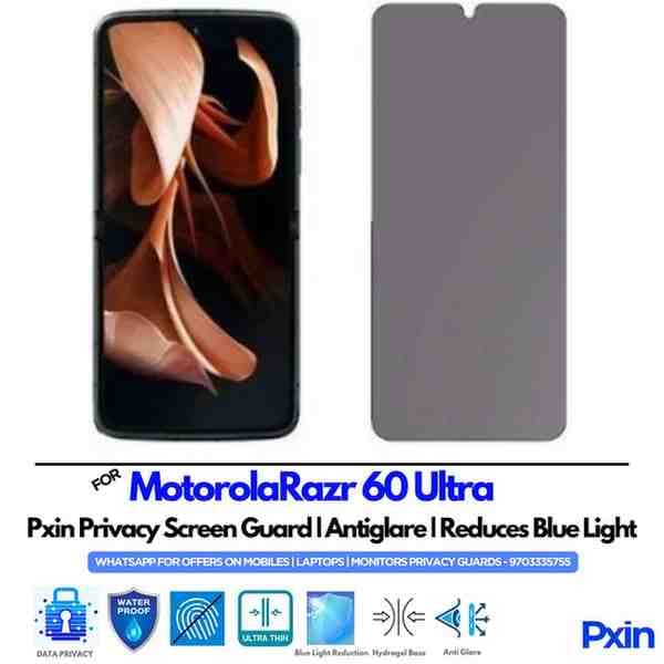 MotorolaRazr60Ultra Mobile Privacy Screen Guard