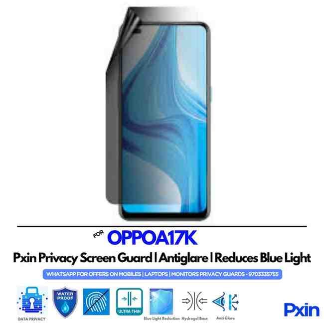 OPPOA17K Privacy Screen Guard