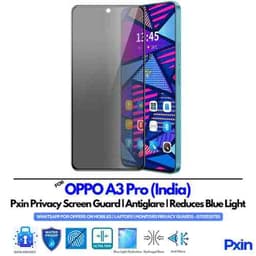 OPPOA3ProIndia Mobile Privacy Screen Guard