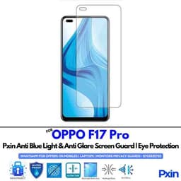 OPPOF17Pro Mobile Anti Bluelight and Anti glare Screen Guard