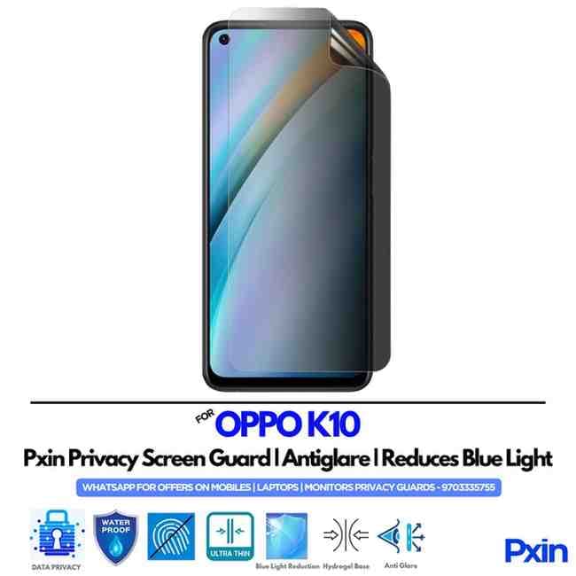 OPPO K10 Mobile Privacy Screen Guard