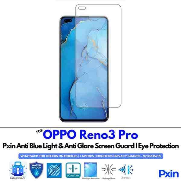 OPPOReno3Pro Mobile Anti Bluelight and Anti glare Screen Guard