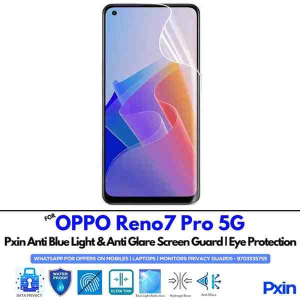 OPPOReno7Pro5G Mobile Anti Bluelight and Anti glare Screen Guard