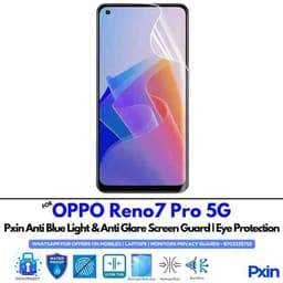OPPOReno7Pro5G Mobile Anti Bluelight and Anti glare Screen Guard