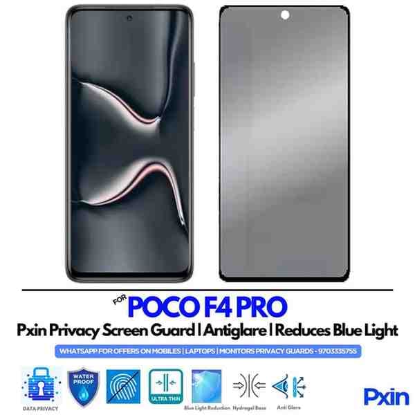 POCO F4 PRO Mobile Privacy Screen Guard