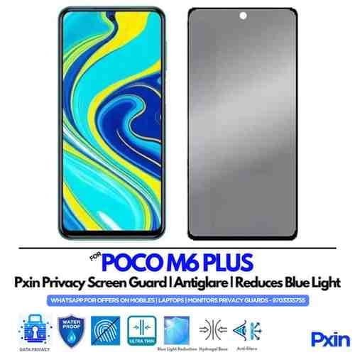 POCO M6 PLUS Mobile Privacy Screen Guard