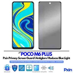POCO M6 PLUS Mobile Privacy Screen Guard