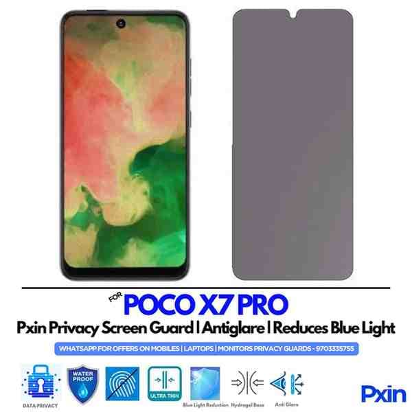 POCO X7 PRO Mobile Privacy Screen Guard