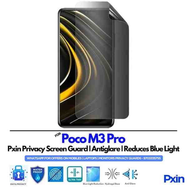 Poco M3 Pro Mobile Privacy Screen Guard