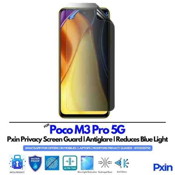 Poco M3 Pro 5G Mobile Privacy Screen Guard