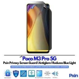 Poco M3 Pro 5G Mobile Privacy Screen Guard