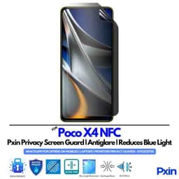 Poco X4 NFC Mobile Privacy Screen Guard