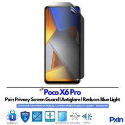 Poco X6 Pro Mobile Privacy Screen Guard