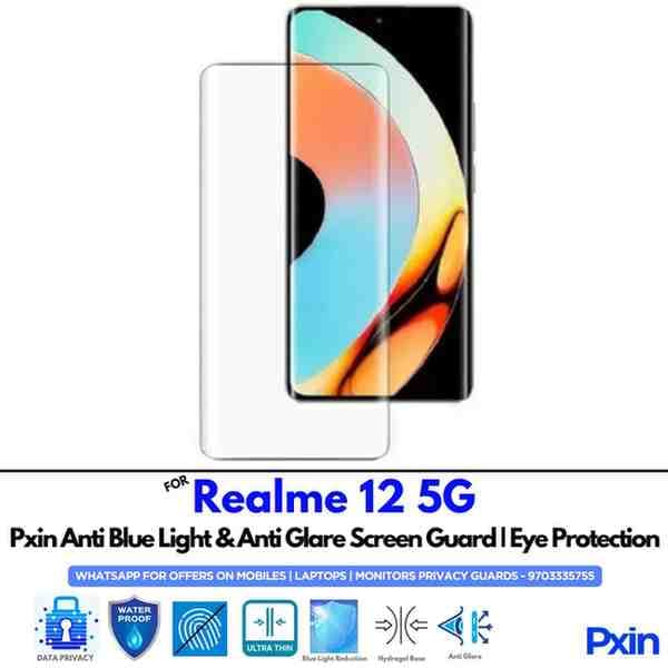 Realme125G Mobile Anti Bluelight and Anti glare Screen Guard