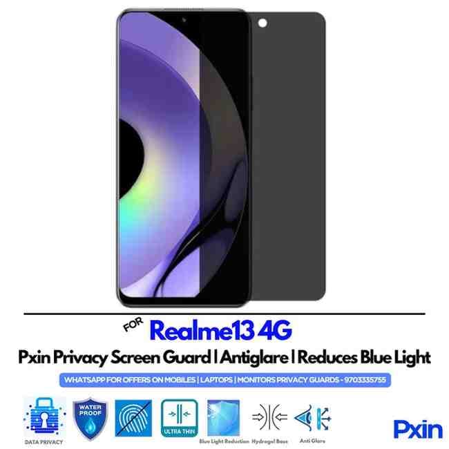 Realme134G Mobile Privacy Screen Guard