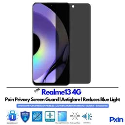 Realme134G Mobile Privacy Screen Guard