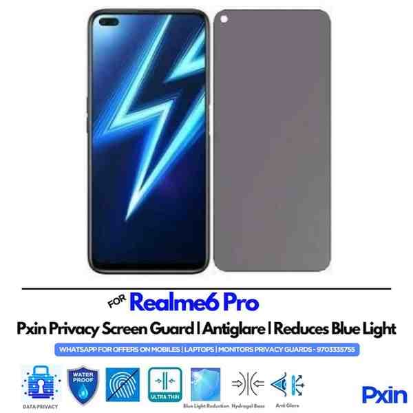Realme6Pro Mobile Privacy Screen Guard