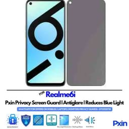 Realme6i Mobile Privacy Screen Guard