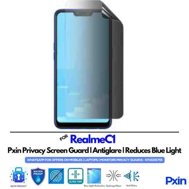 RealmeC1 Mobile Privacy Screen Guard