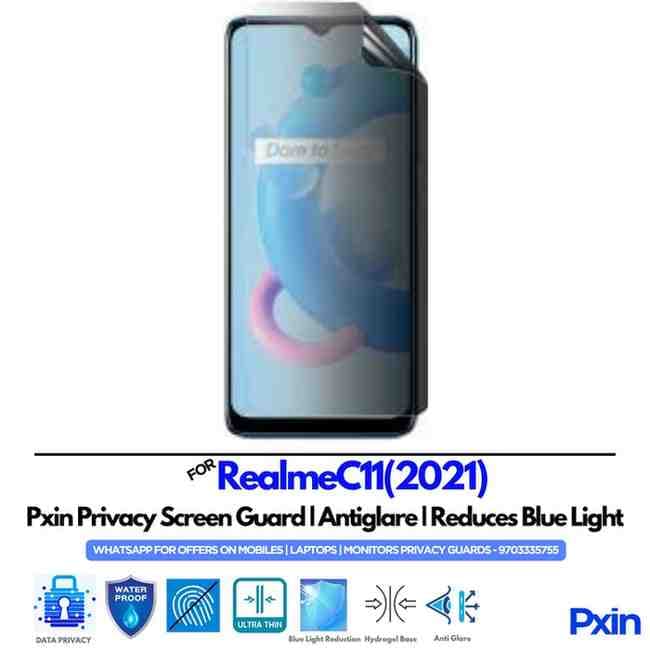 RealmeC112021 Mobile Privacy Screen Guard