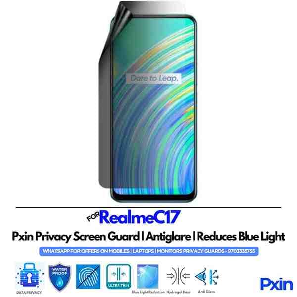 RealmeC17 Mobile Privacy Screen Guard