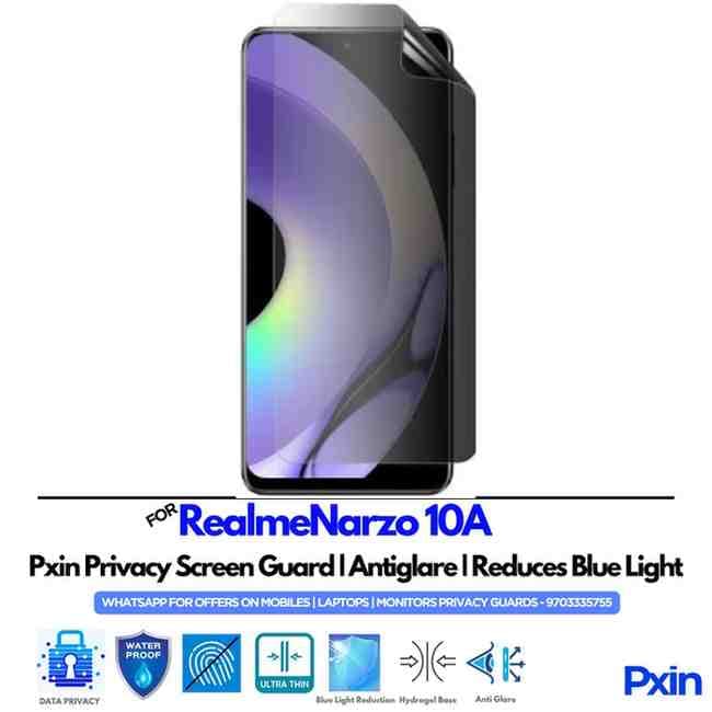 RealmeNarzo10A Mobile Privacy Screen Guard