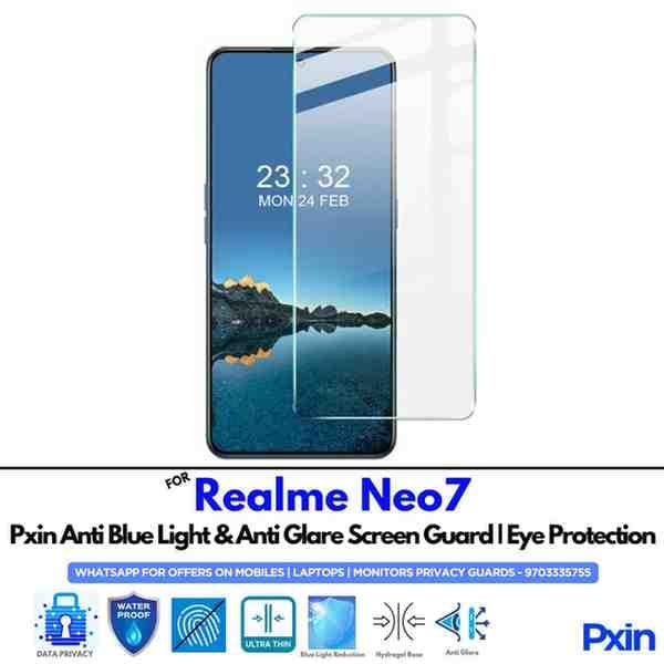 RealmeNeo7 Mobile Anti Bluelight and Anti glare Screen Guard