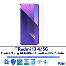 Redmi134/5G Mobile Anti Bluelight and Anti glare Screen Guard