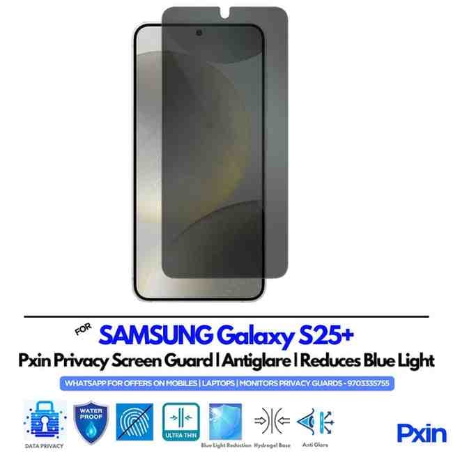 SAMSUNGGalaxyS25+ Mobile Privacy Screen Guard