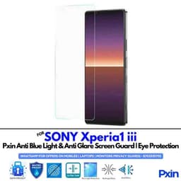 SONY Xperia1 iii Mobile Anti Bluelight and Anti glare Screen Guard