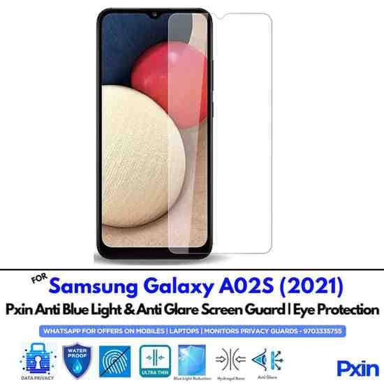 SamsungGalaxyA02S Mobile Anti Bluelight and Anti glare Screen Guard