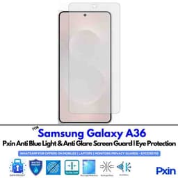 SamsungGalaxyA36 Mobile Anti Bluelight and Anti glare Screen Guard