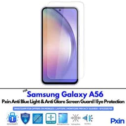 SamsungGalaxyA56 Mobile Anti Bluelight and Anti glare Screen Guard
