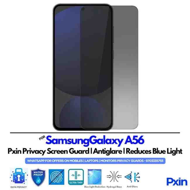SamsungGalaxyA56 Privacy Screen Guard