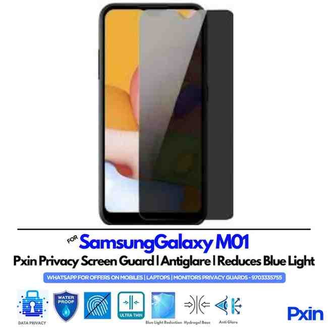 SamsungGalaxyM01 Privacy Screen Guard