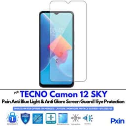TECNOCamon12SKY Mobile Anti Bluelight and Anti glare Screen Guard