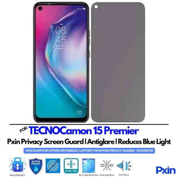 TECNOCamon15Premier Mobile Privacy Screen Guard