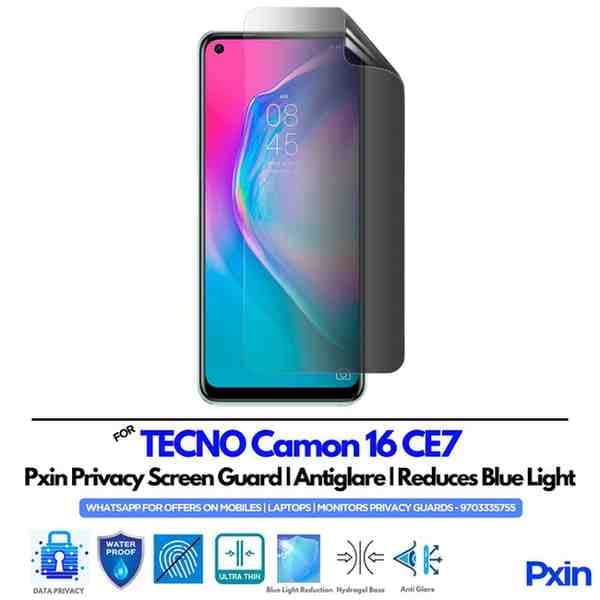 TECNOCamon16CE7 Mobile Privacy Screen Guard