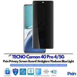 TECNOCamon40Pro4/5G Mobile Privacy Screen Guard