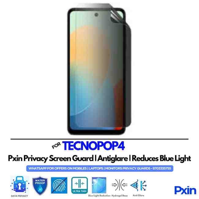 TECNOPOP4 Mobile Privacy Screen Guard