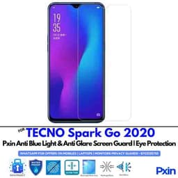 TECNOSparkGo2020 Mobile Anti Bluelight and Anti glare Screen Guard