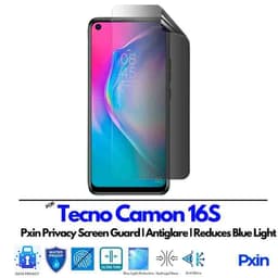 Tecno Camon 16S Mobile Privacy Screen Guard