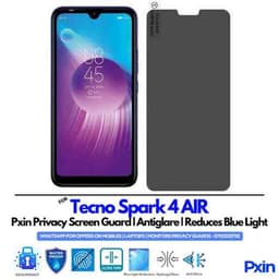 Tecno Spark 4 AIR Mobile Privacy Screen Guard