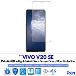 VIVOV20SE Mobile Anti Bluelight and Anti glare Screen Guard