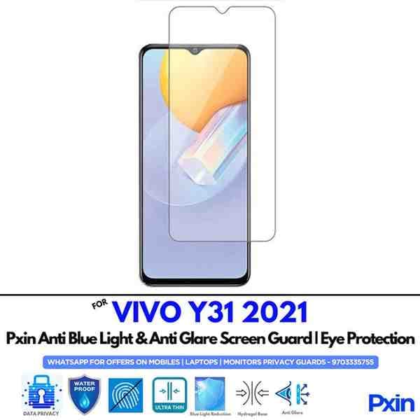 VIVOY312021 Mobile Anti Bluelight and Anti glare Screen Guard