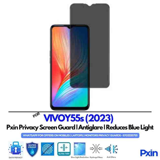 VIVOY55s2023 Privacy Screen Guard