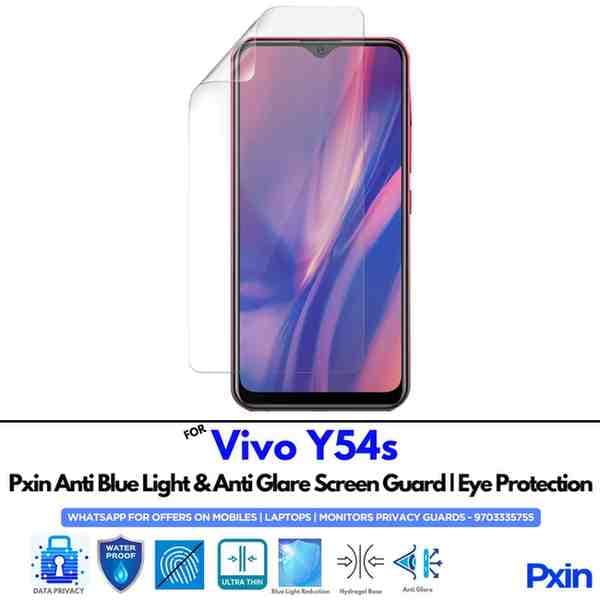 Anti Blue Light and Anti Glare Screen Guard for Vivo Y54s Mobile