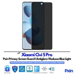 XiaomiCivi5Pro Mobile Privacy Screen Guard