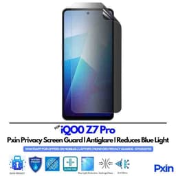 iQO0 Z7 Pro Mobile Privacy Screen Guard