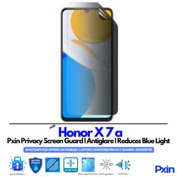 Honor X 7 a Privacy Screen Guard